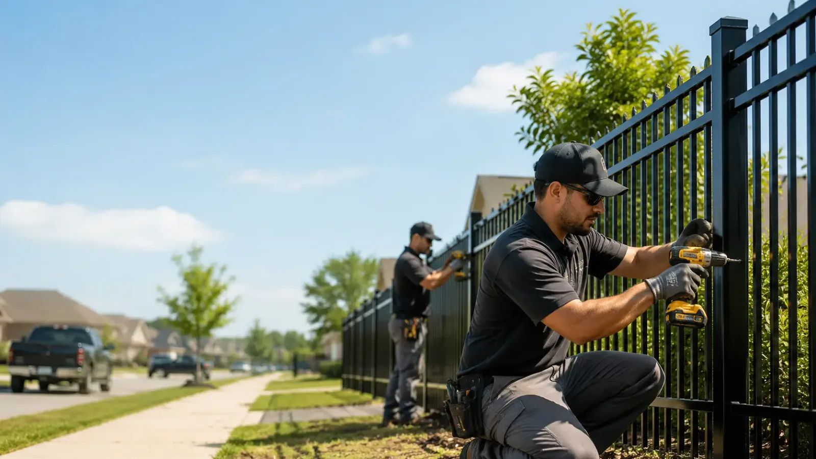 Metal Fence Installation in Indianapolis, IN